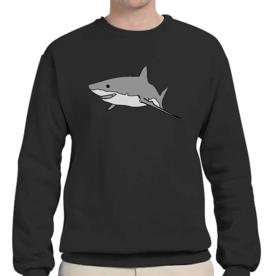 Shark Crew Neck Sweatshirt