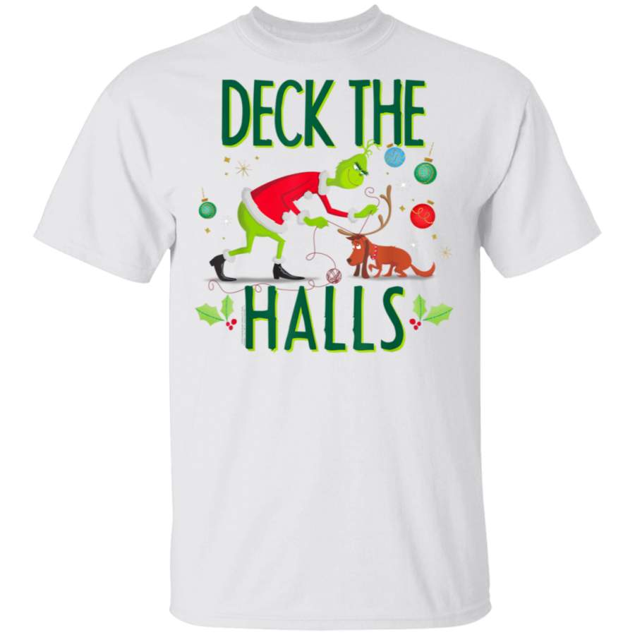 DrSeuss The Grinch Deck The Halls TShirt