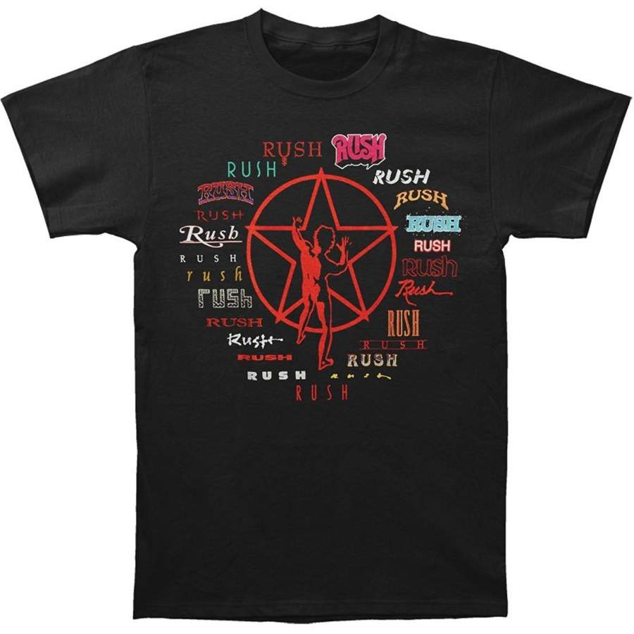 Rush – Evolution of Logo T-Shirt