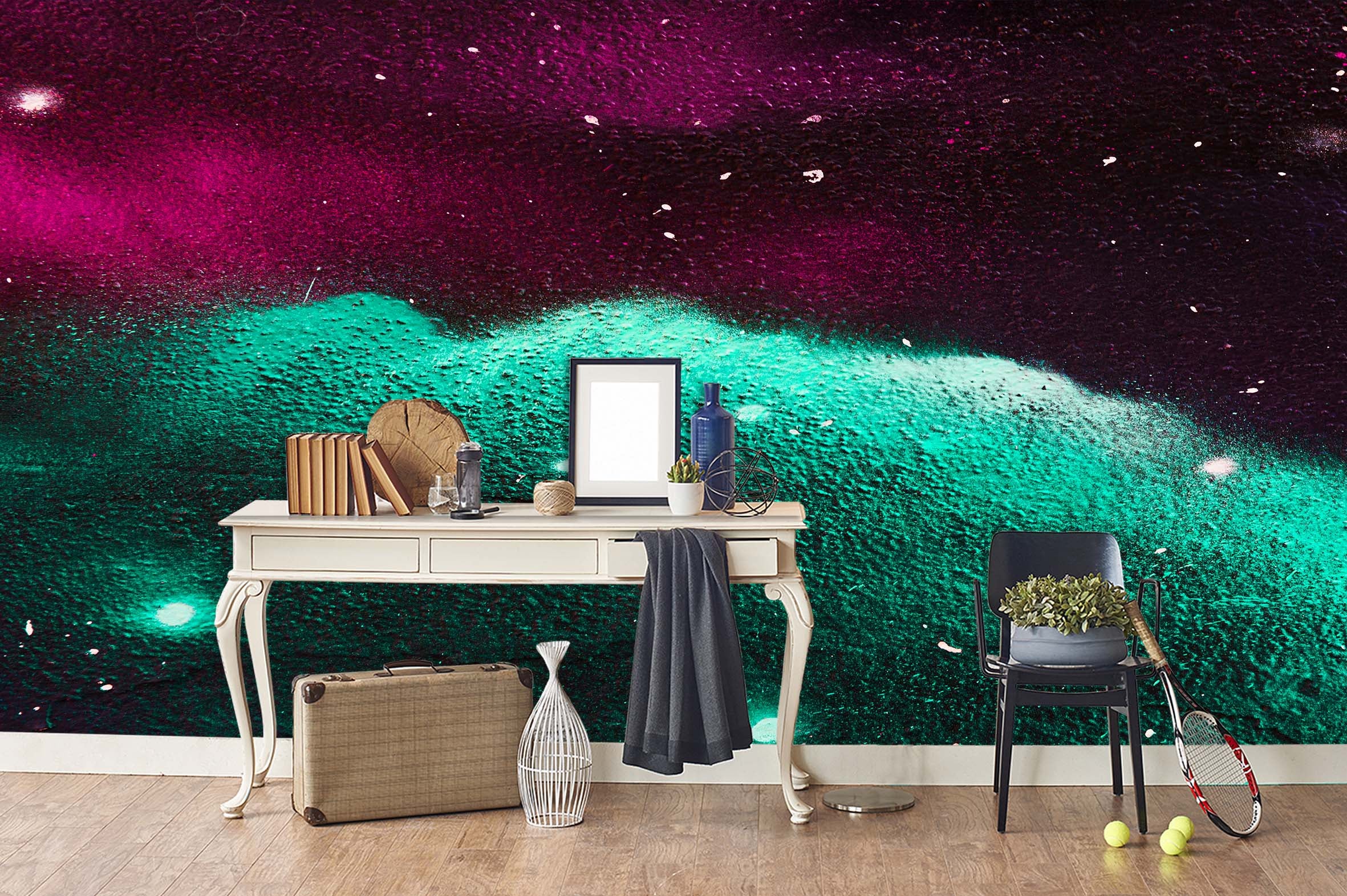 3D Abstract Starry Sky Nebula Wall Mural Wallpaper 54