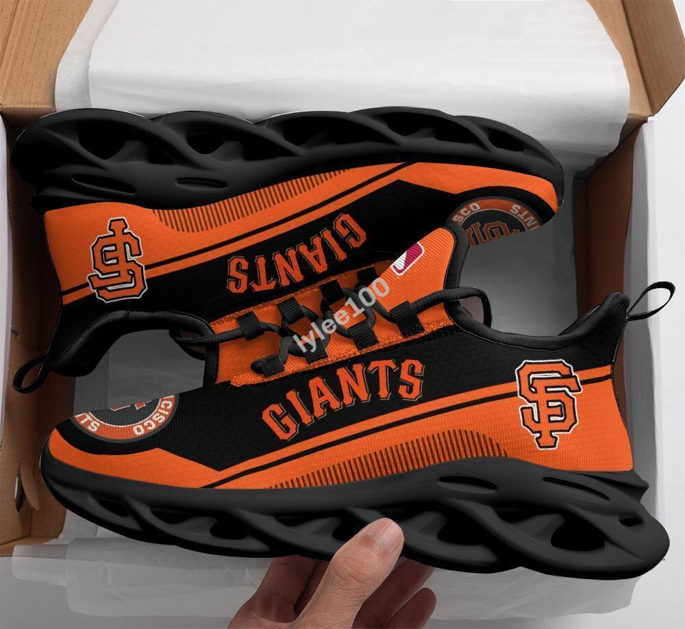 San Francisco Giants Max Soul Sneakers, Sports Shoes, Shoes For Men And Women Wh87