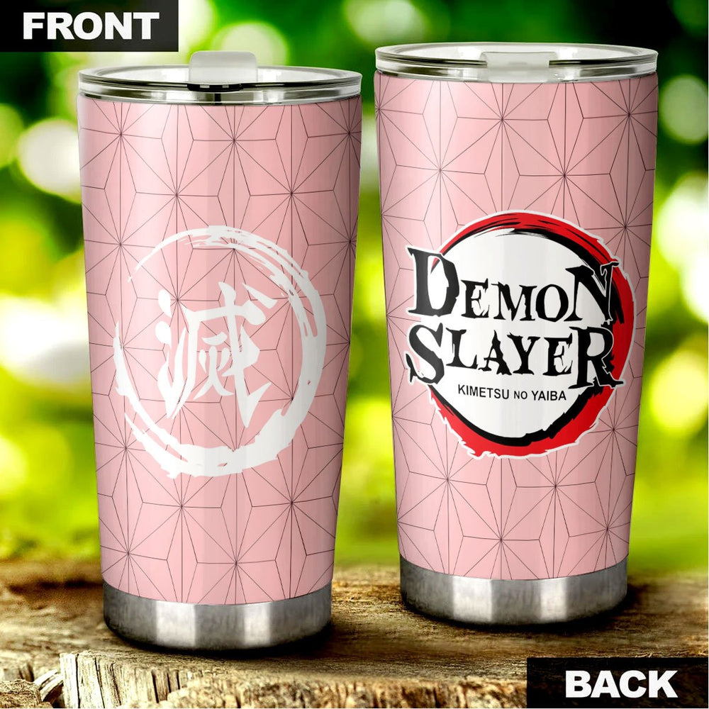 Demon Slayer Nezuko Uniform Tumbler Cup Anime Accessories
