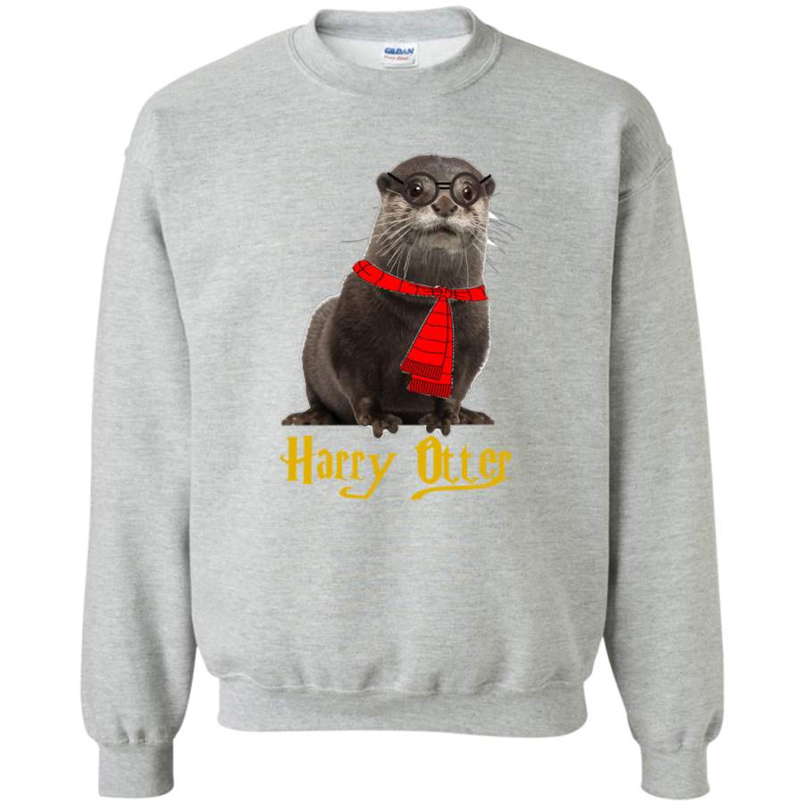 AGR Funny Harry Otter Gift Shirts Crewneck Pullover Sweatshirt