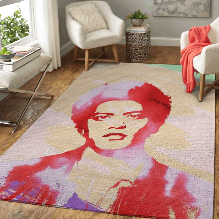 Bruno Mars – Music Artists Art For Fans Area Rug Living Room Carpet Floor Decor