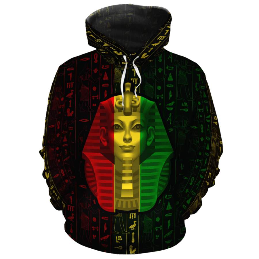 Pharaoh Rasta All-over Hoodie