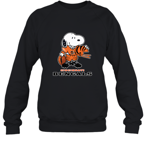 Snoopy A Strong And Proud Cincinnati Bengals Player 2D Sweatshirt