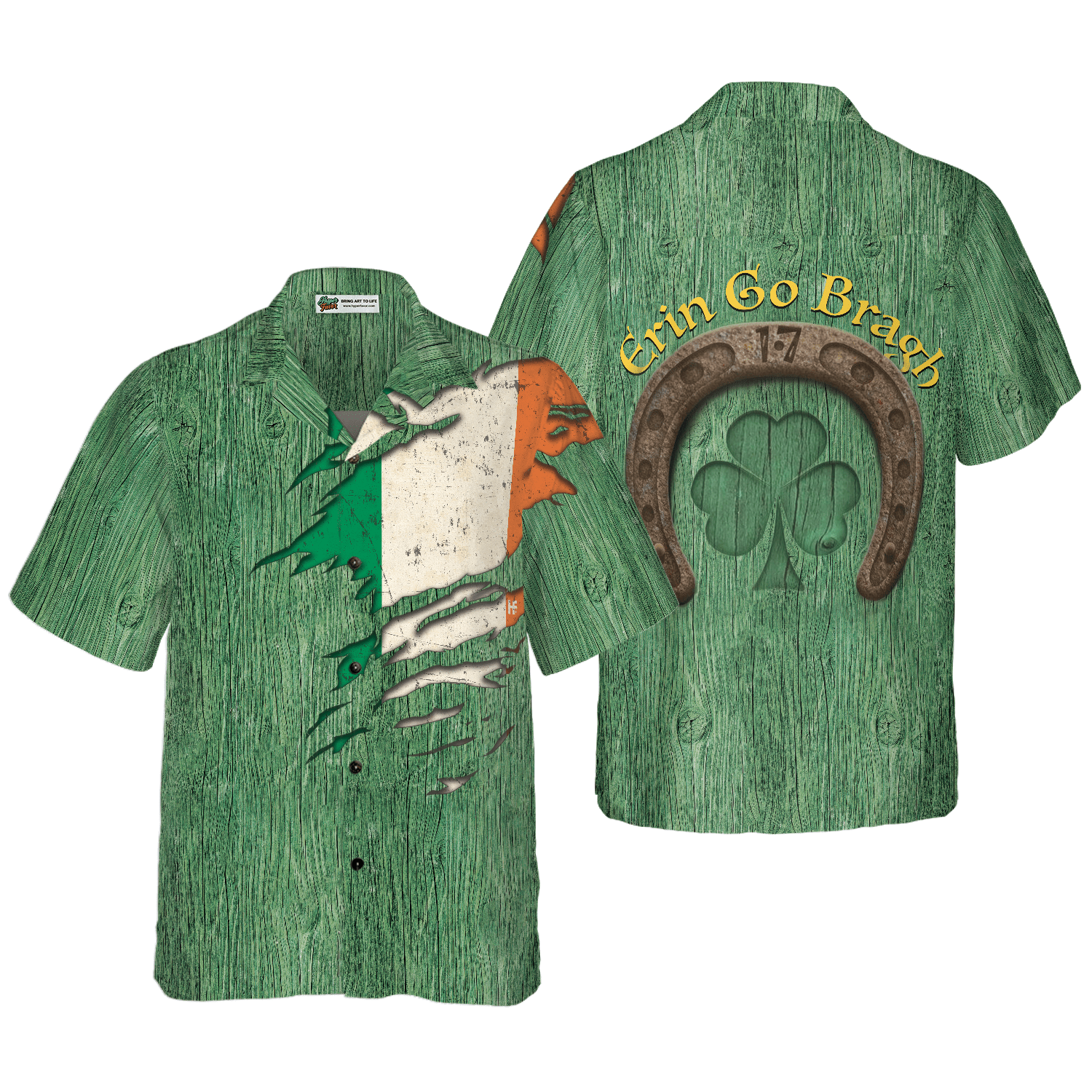 Irish Proud Erin Go Bragh Hawaiian Shirt