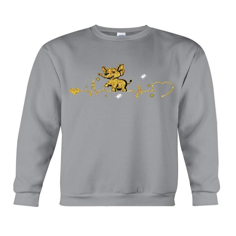 The Beat Of Elephant Love Heart 2020 Trending Sweatshirt