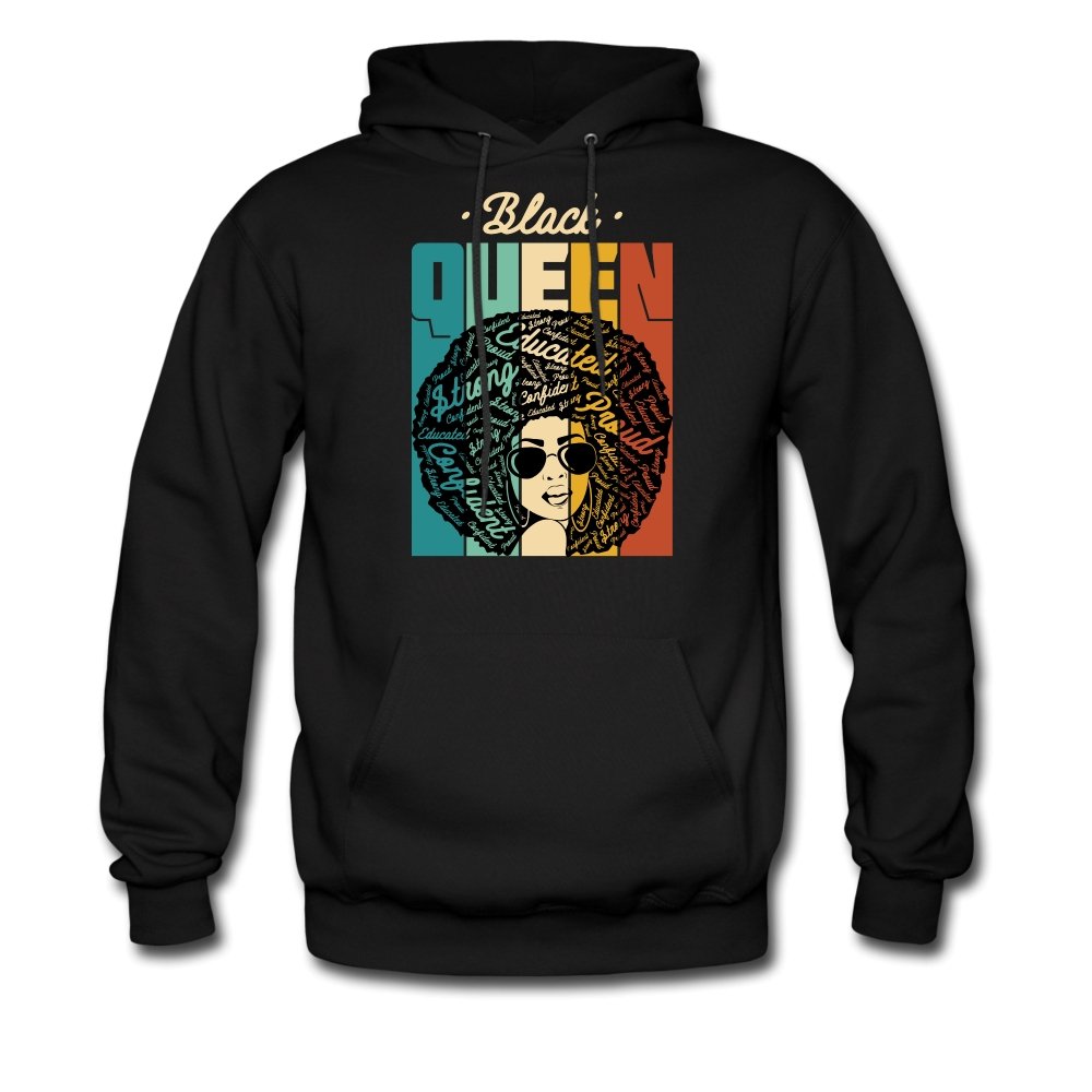 Black Queen – Black History Month & Pride Gift – Unisex Hoodie