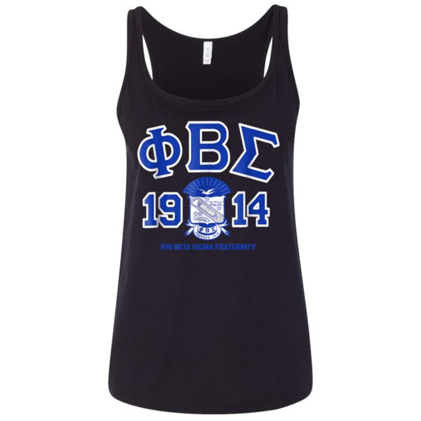 Top selling Phi Beta Sigma Blu Phi Ladies’ Relaxed Jersey Tank