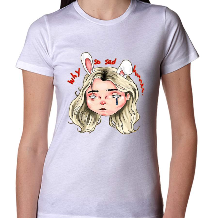 Why SO Sad Bunny? Ver.2 Women T-Shirt