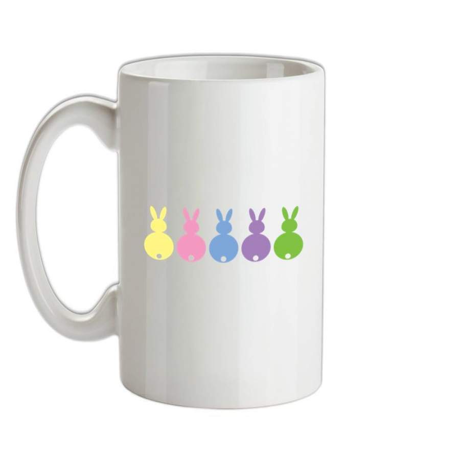 Multi Colour Easter Bunny’s Ceramic Mug