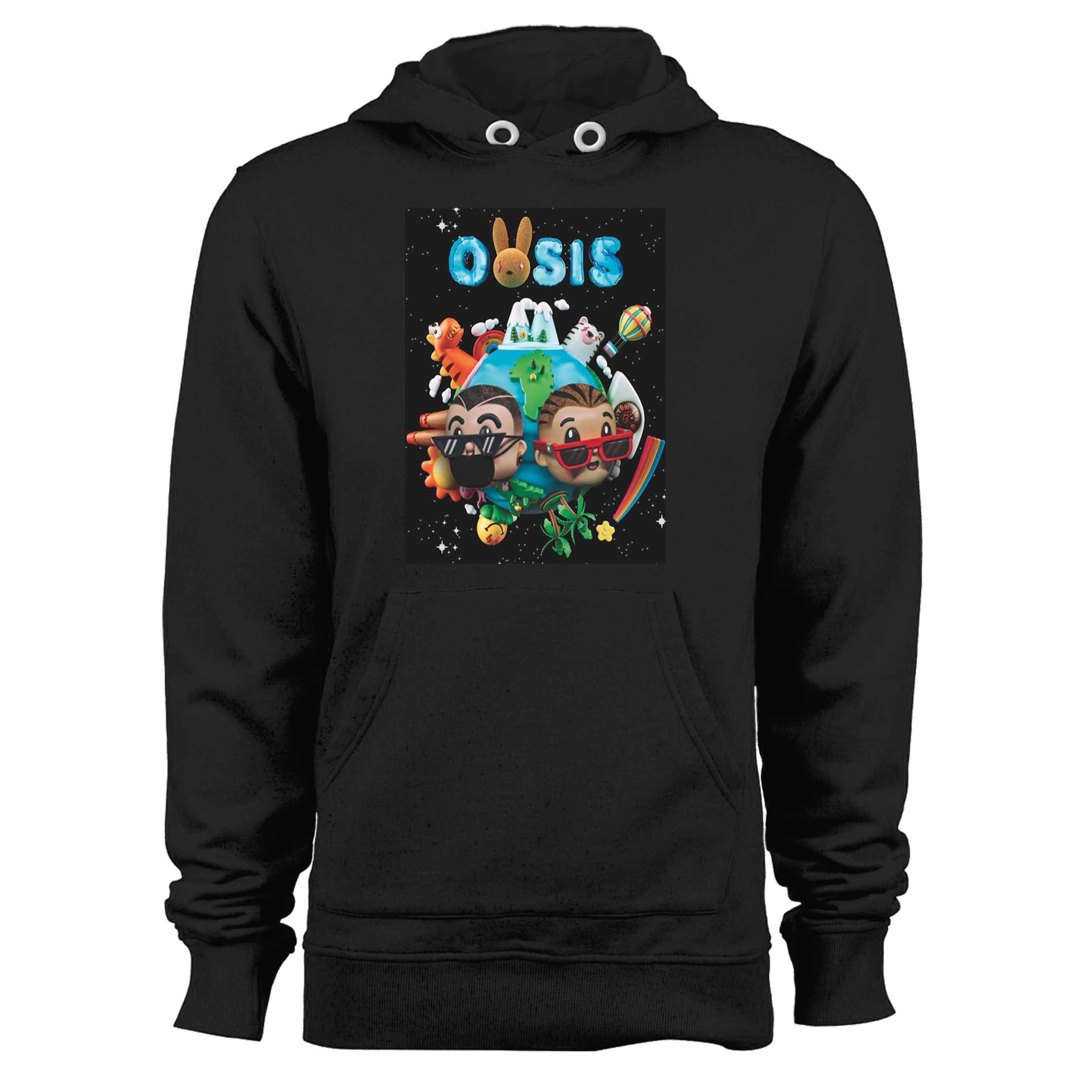 Bad Bunny J Balvin Oasis  Unisex Hoodie