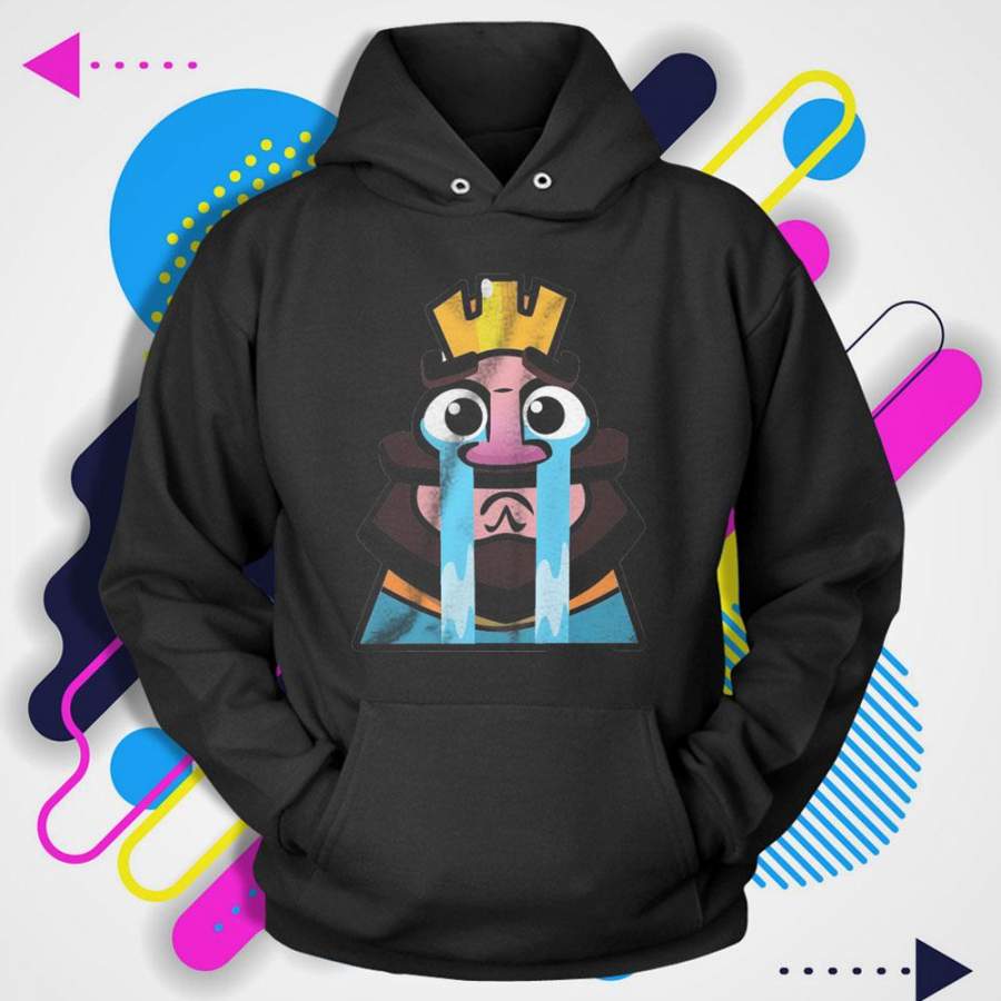 Clash Royale Emoticon Sad Face Hoodie T-Shirt