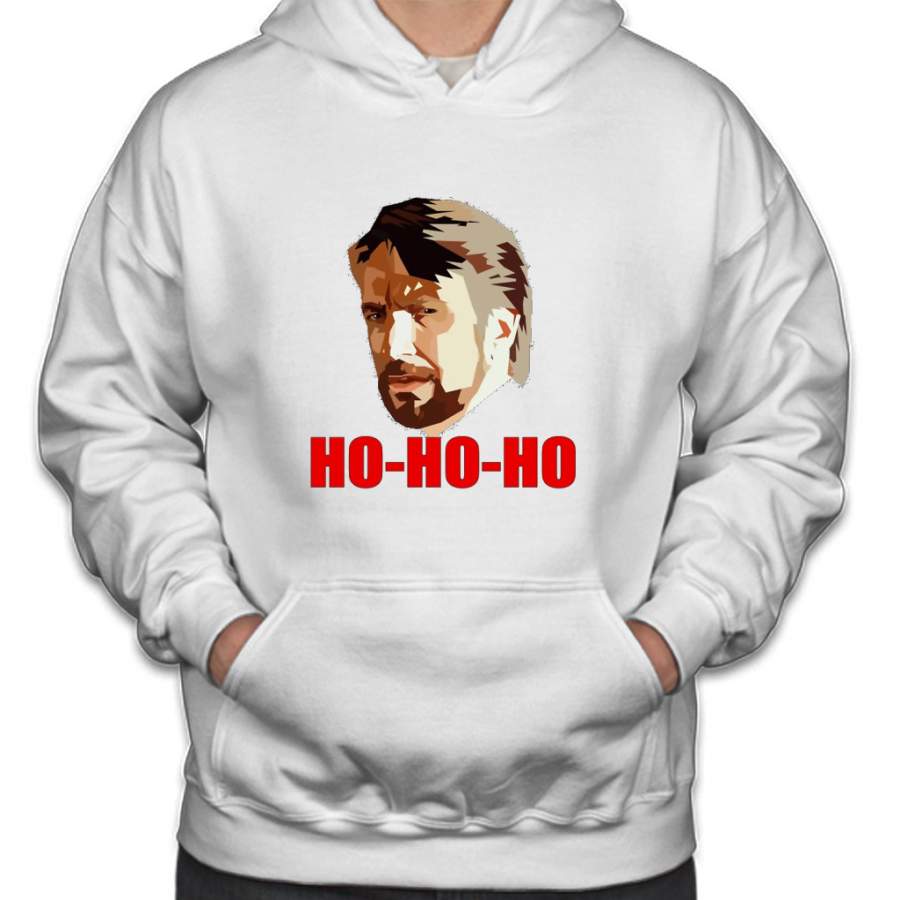 Hans Gruber. Ho Ho Ho. Christmas Design Hoodie