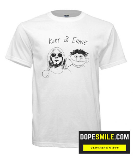 Kurt Cobain And Ernie cool T Shirt