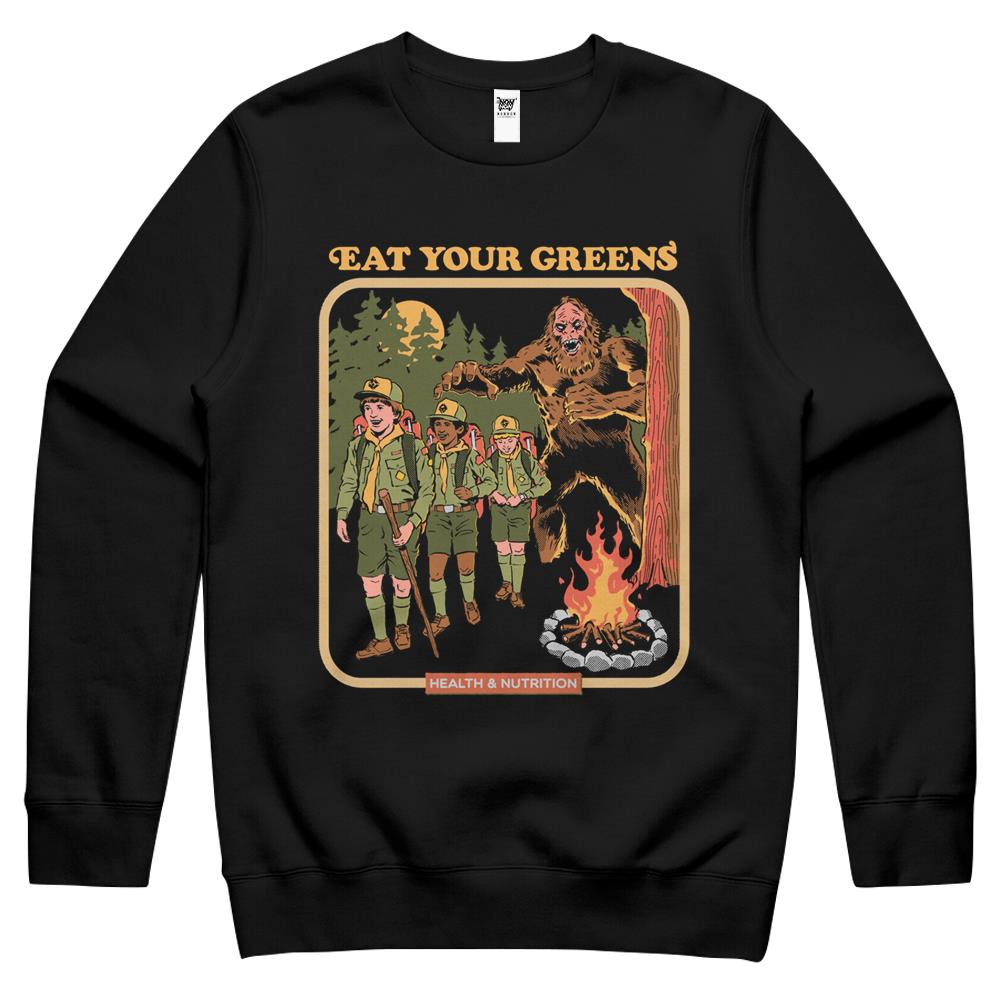 Eat Your Greens Crewneck Sweatshirt