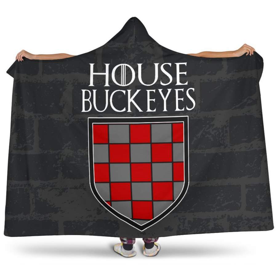 House Buckeyes Ohio State Hoodie Blanket