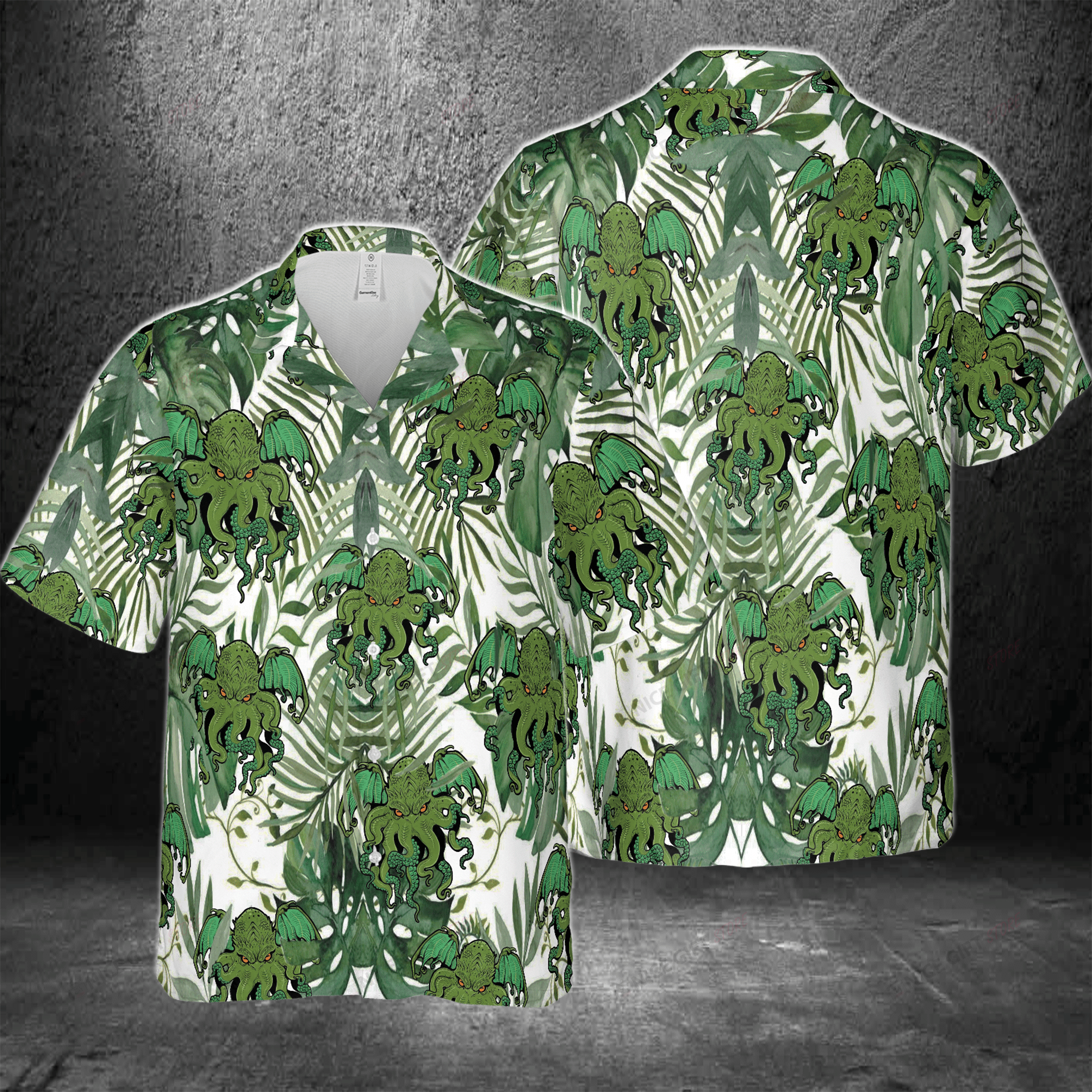 Cthulhu Hawaiian 3D Shirt 3Hs-N2X9