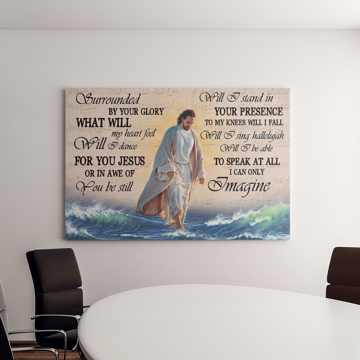 Jesus – I Can Only Imagine (Canvases, Pictures, Puzzles, Posters, Quilts, Blankets, Flags, Bath Mats) Christs Christians