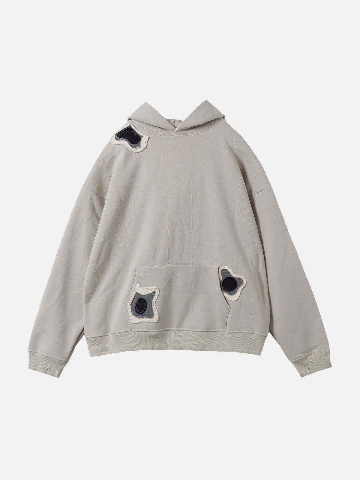 Talishko™ – Spot Patchwork Hoodie