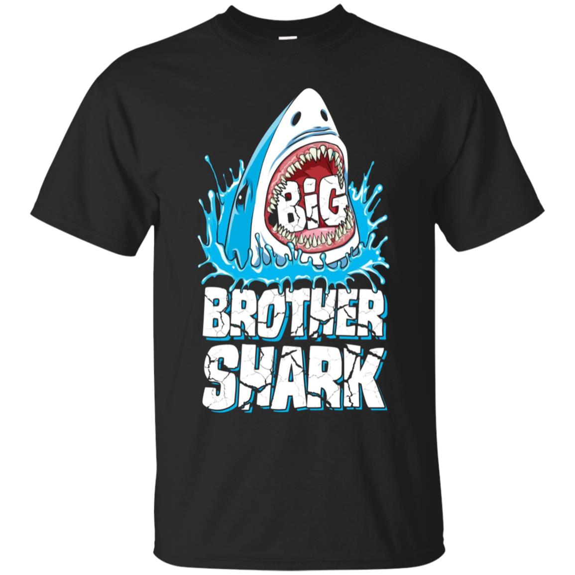 Big Shark Brother T Shirt Family Matching Men Jawsome Gifts