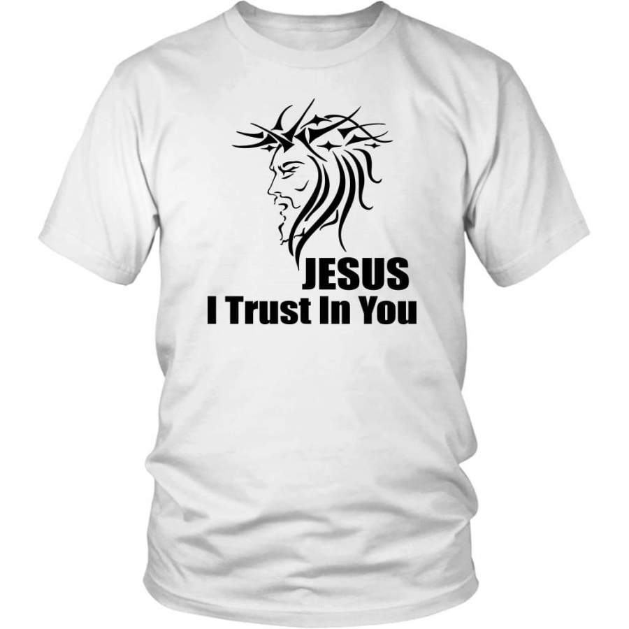 Jesus I trust in you t-shirt