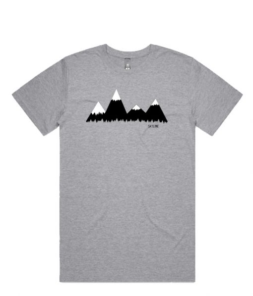 Mountain Range Simple RS T Shirt