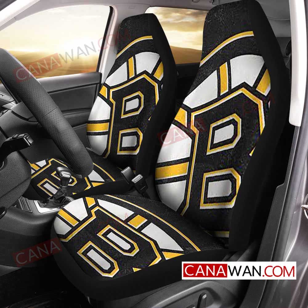 Boston Bruins Style365 3D Customized Personalized Car Seat Cover