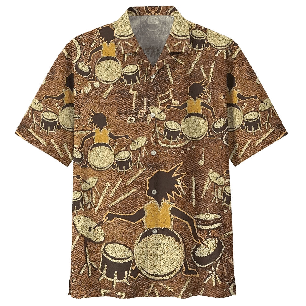 Man Hawaiian Shirt Drum 850614 For Music Lover Gift Idea Ha67797