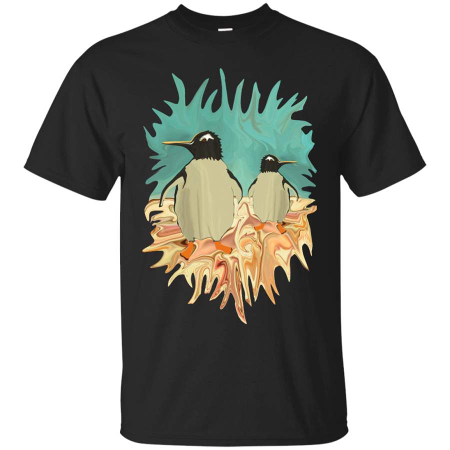 BIRDS ILLUSTRATION – Penguins in Paradise T Shirt & Hoodie