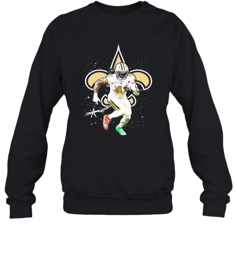 New Orleans Saints Alvin Kamara Signature Sweatshirt