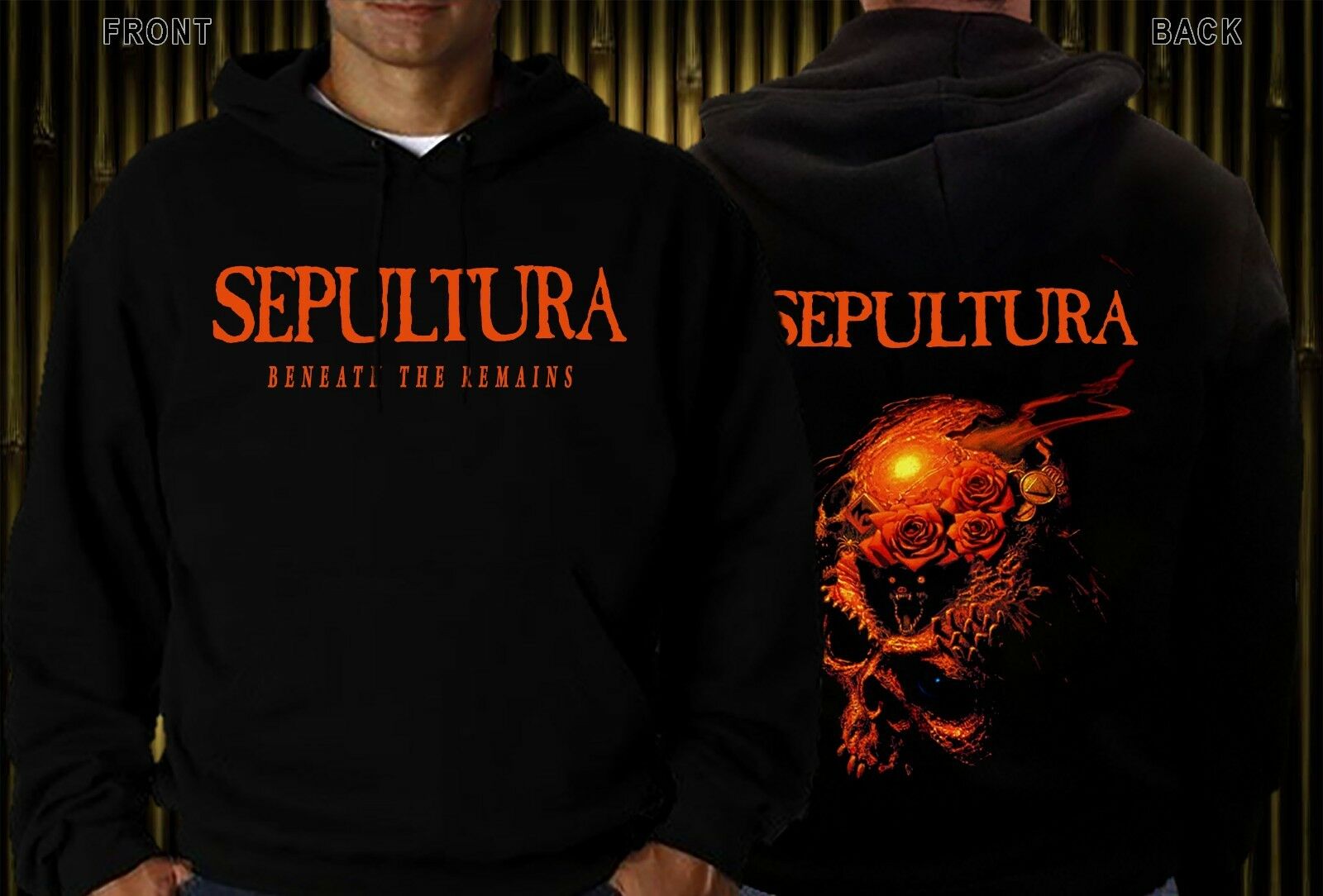 SEPULTURA Beneath The Remains Hoodie T-Shirt