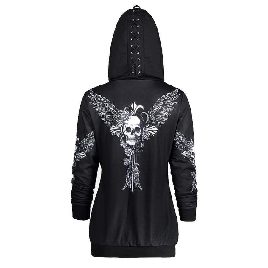 Wicked Skull Hoodie – Plumosu Store