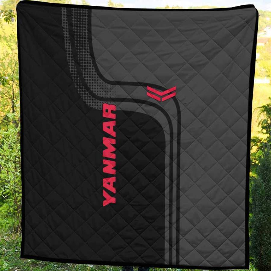 Yanmar Best Design Ever In Gray Colour Personalized Custom 3D Full Print Blanket