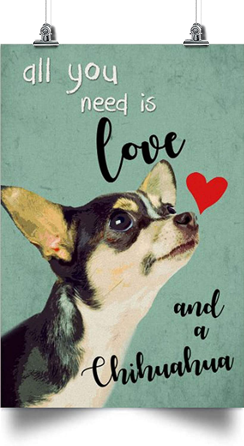 Chihuahua Lovers    Chihuahua Love    Nice Gift For You And Your Loved Ones    Wall Poster  Home Decor And Room  Poster Art Idea  Wall Art Idea