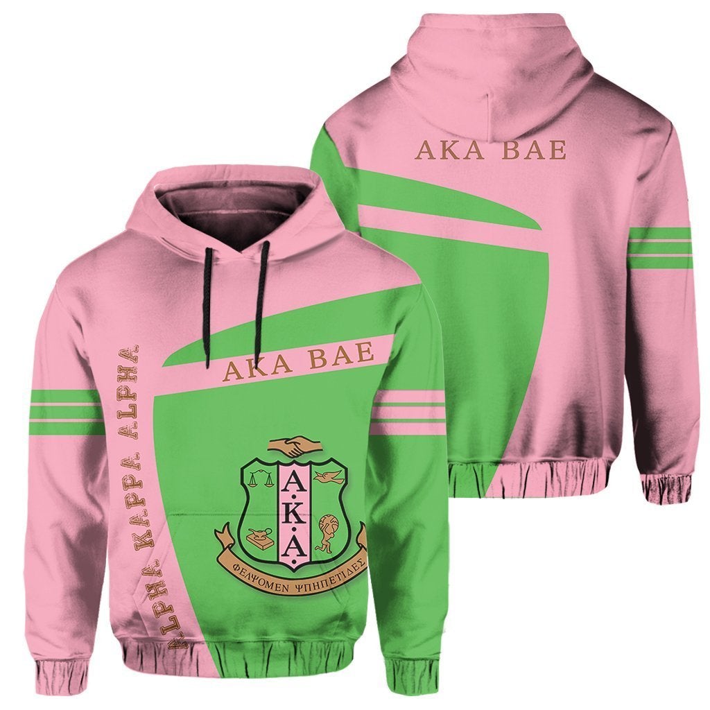 Alpha Kappa Alpha Aka Bae Hoodie Iconic Style