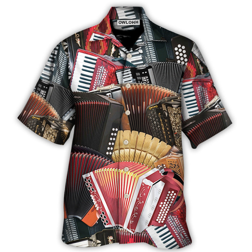 Accordion A Gentleman Is Someone Who Can Play The Accordion – Hawaiian Shirt  – Owl Ohh