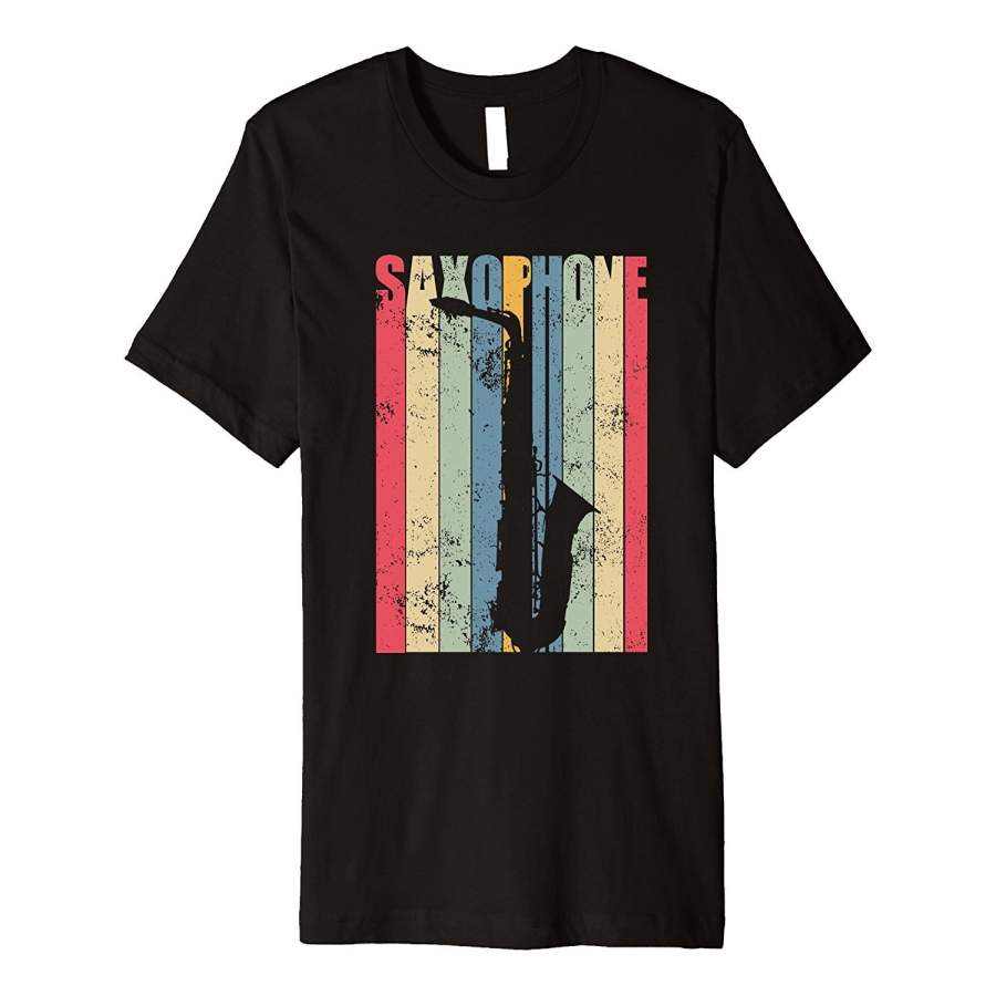 Vintage Tenor Saxophone Men’S Fashion T-Shirt