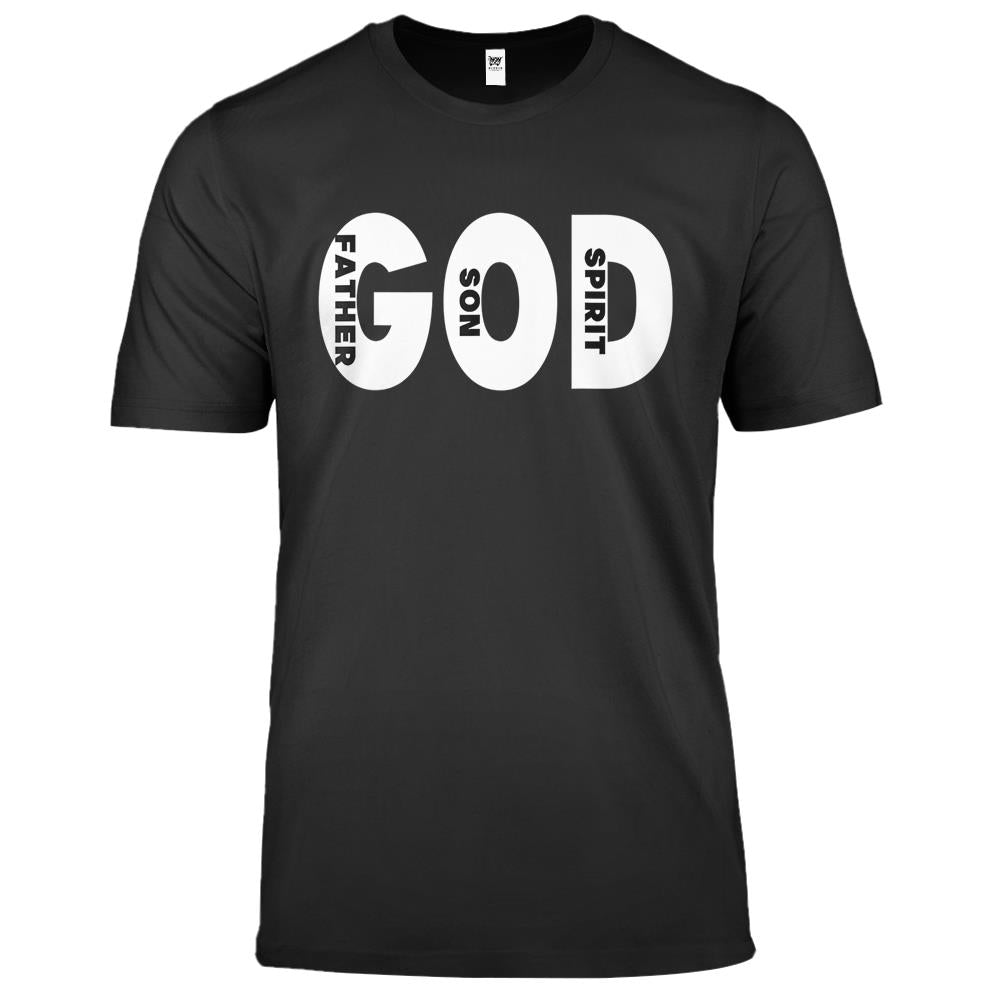 Holy Trinity God Three Persons Father Son Holy Spirit Premium T Shirts