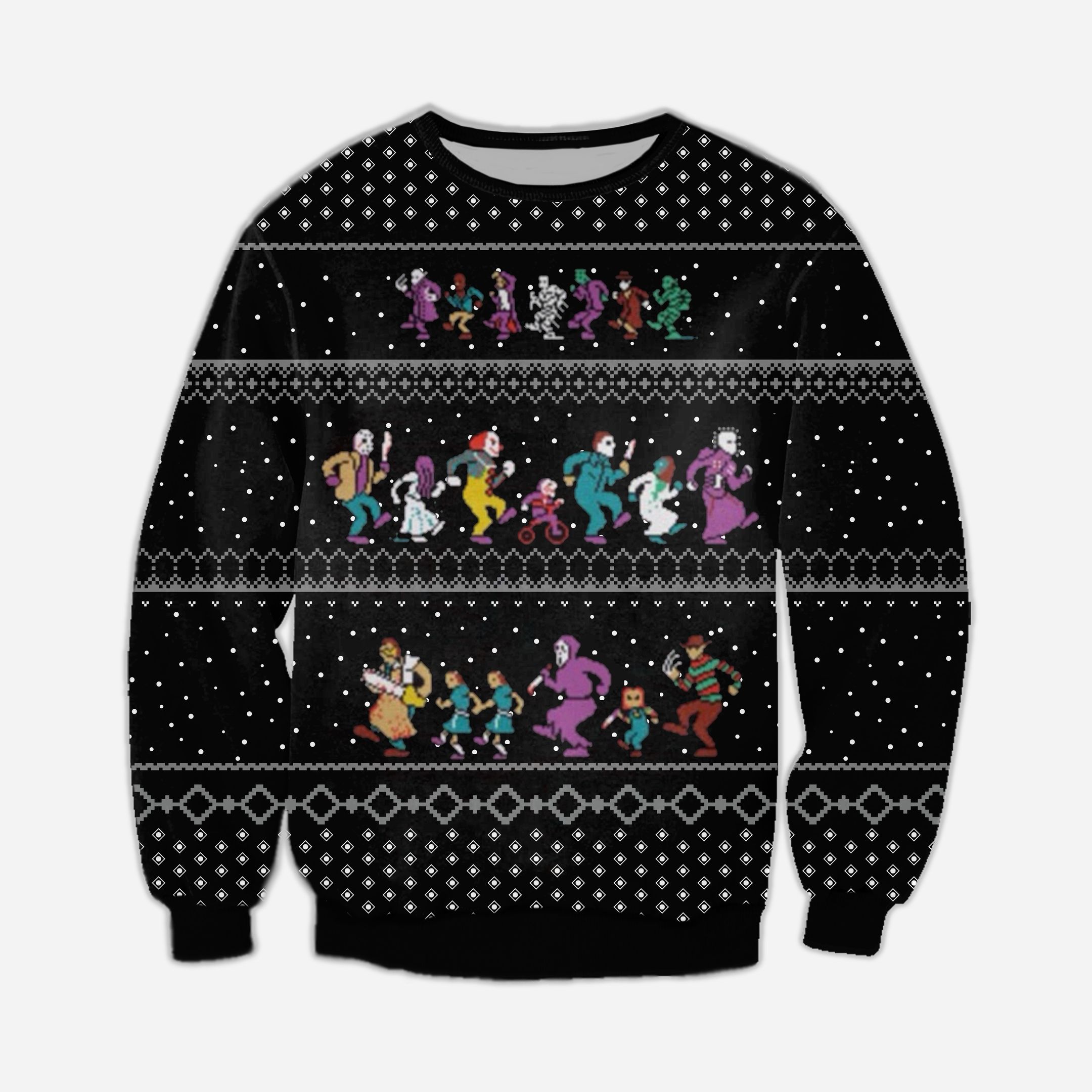 The Horror Christmas Vacation Ugly Sweater