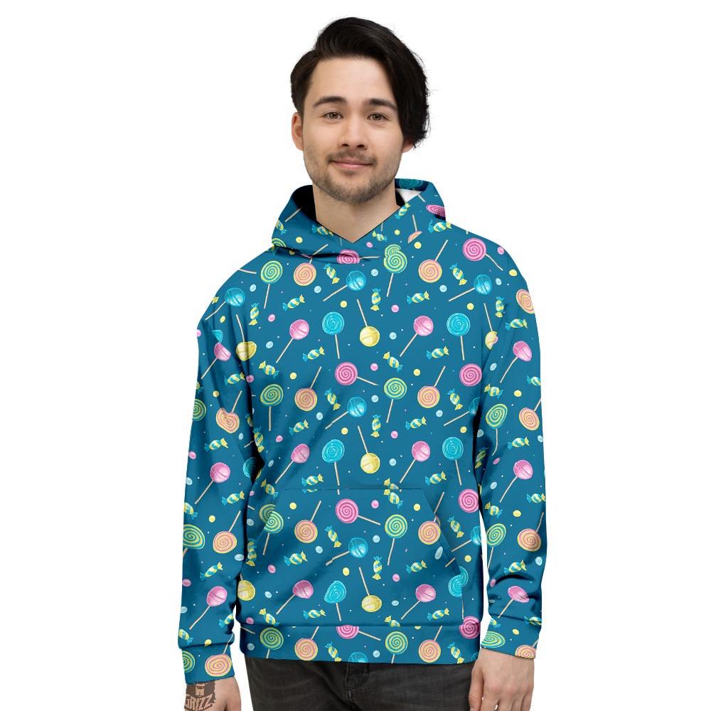 Candy Ball Sweet Print Pattern Men’S Hoodie