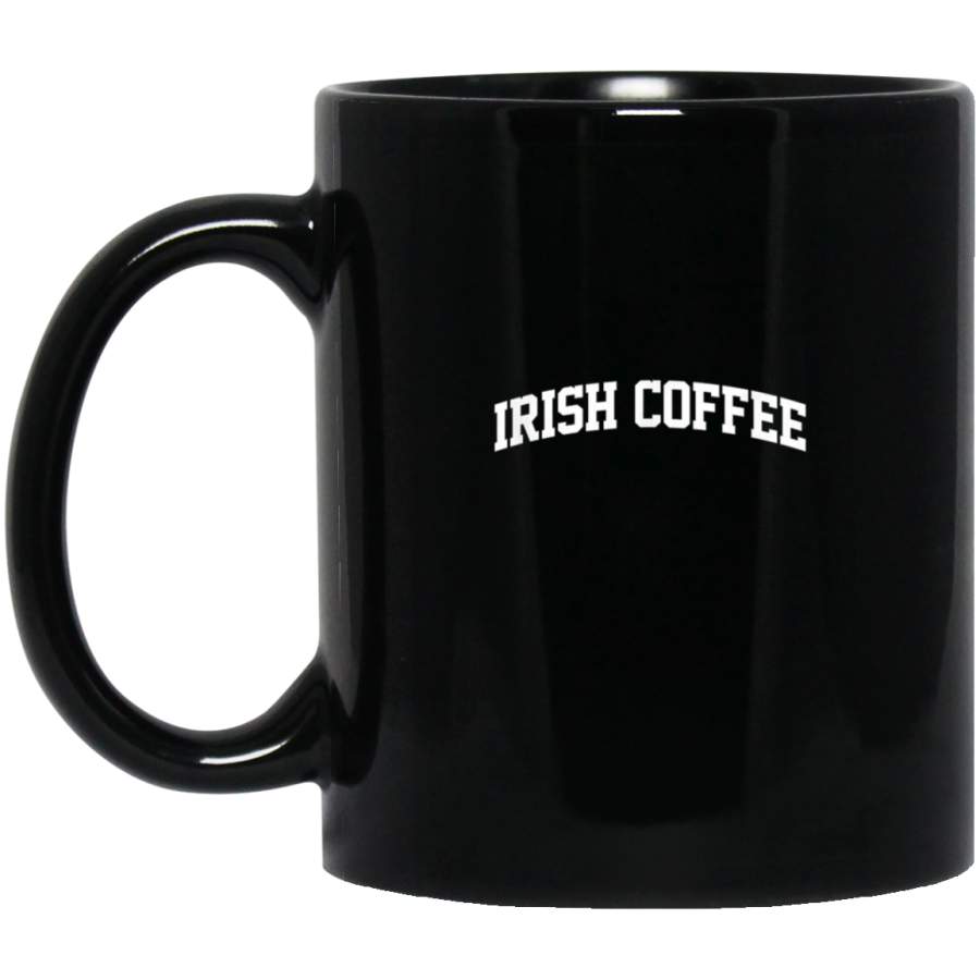 Irish Coffee Vintage Sports Arch Funny Mug