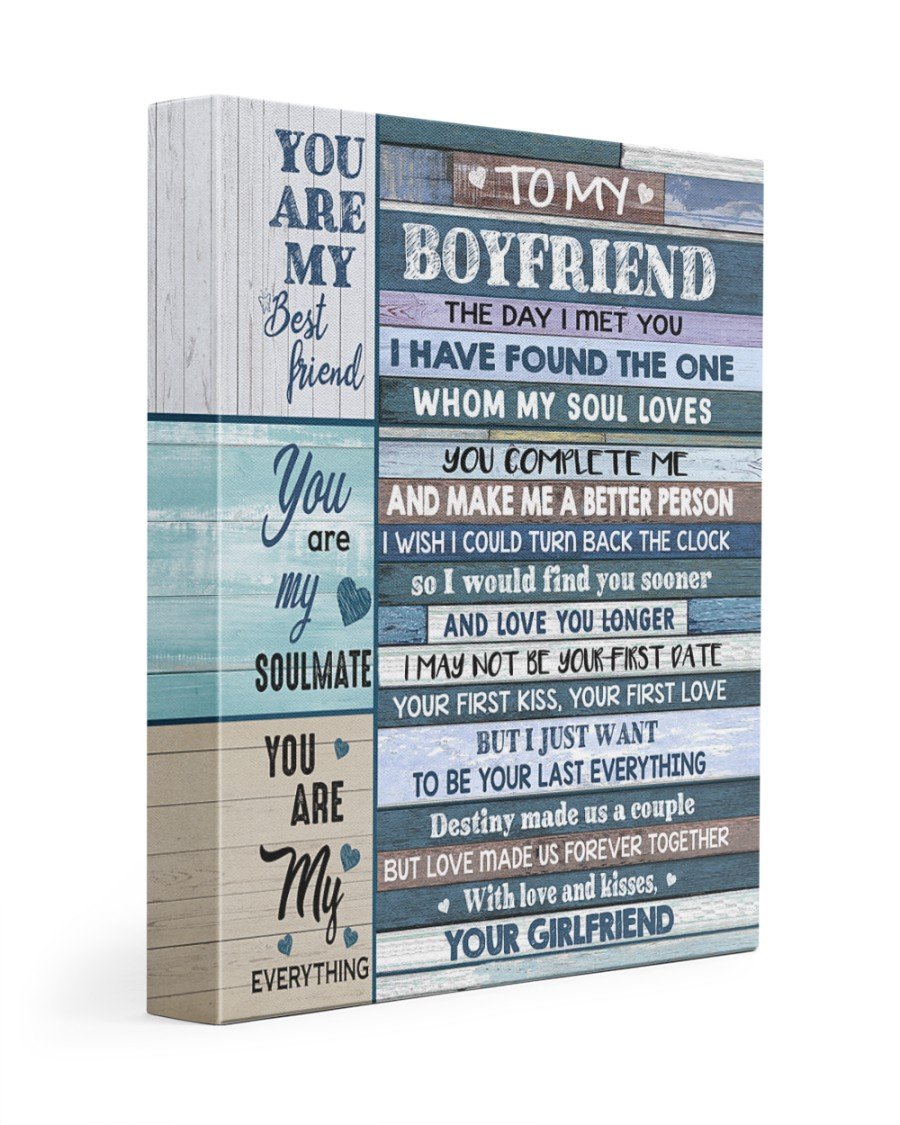 You Are My Best Friend Poster Wall Art Home Decor Gift For Boyfriend