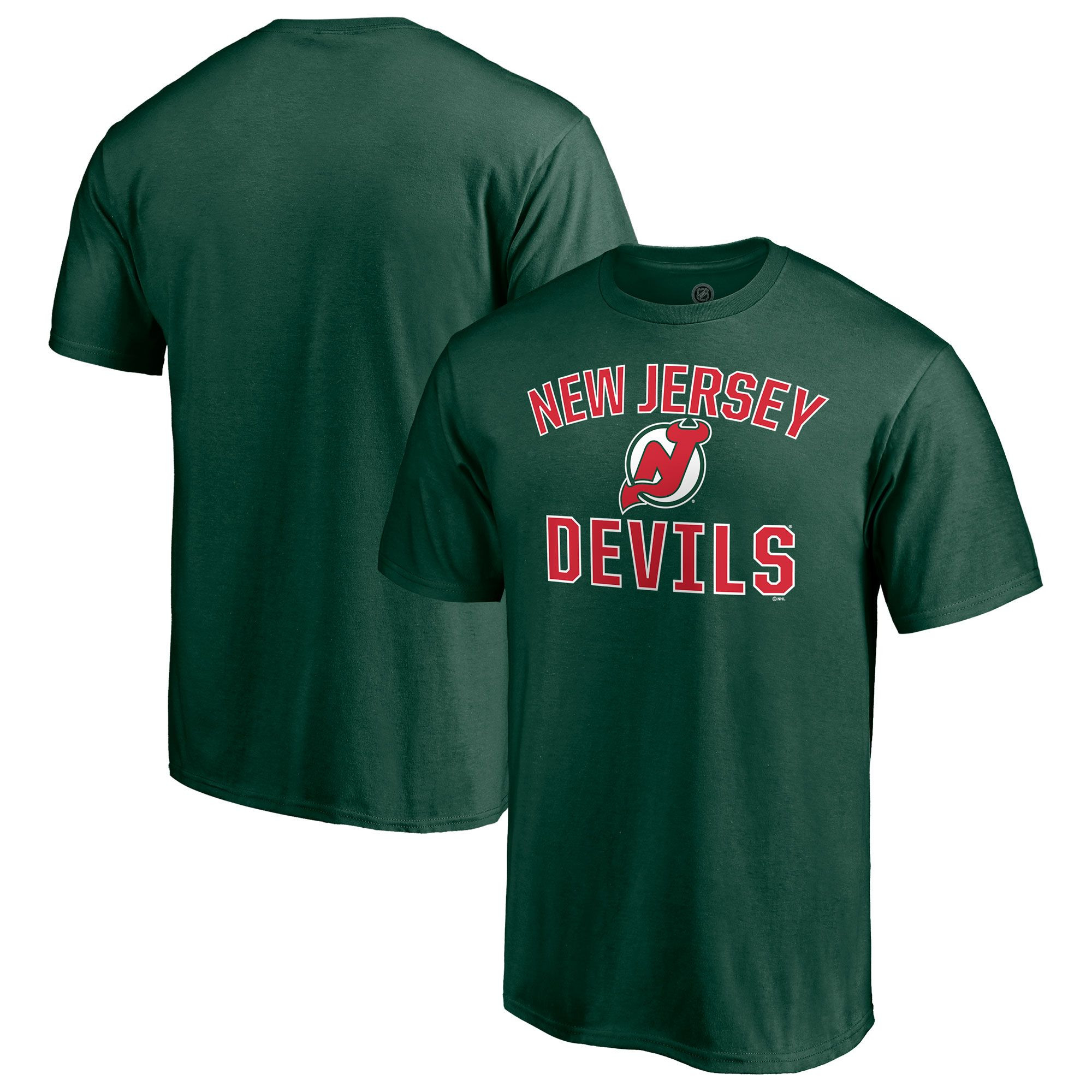 Men’S Fanatics Branded Green New Jersey Devils Special Edition Victory Arch T-Shirt