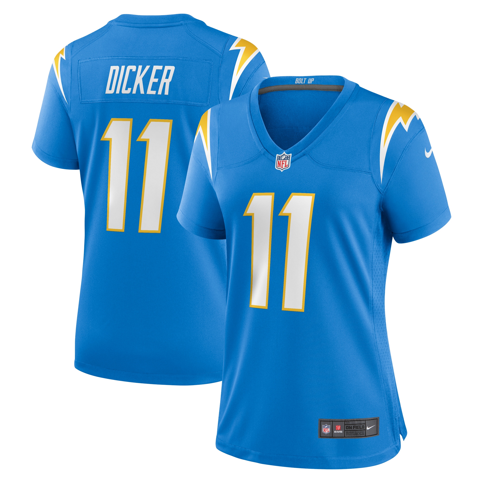 Women’s Los Angeles Chargers Cameron Dicker Powder Blue Game Jersey