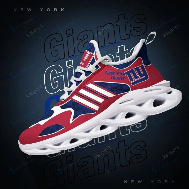 New York Giants Yezy Running Sneakers Bg539