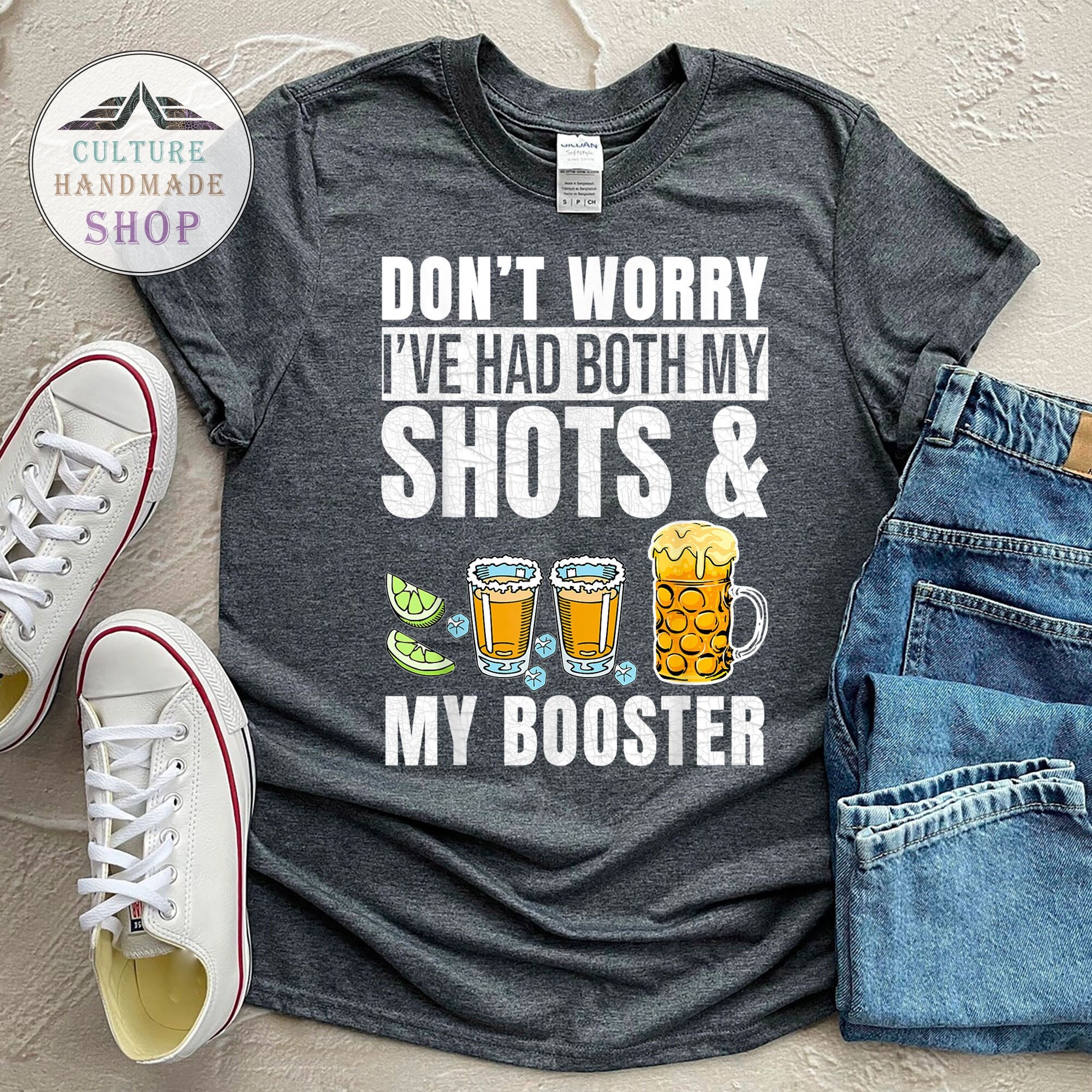 Don’t worry I’ve had both my shots and my booster shirt