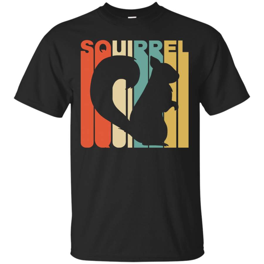 Vintage Style Squirrel Silhouette – Men/Women Tshirt – TEEEVER