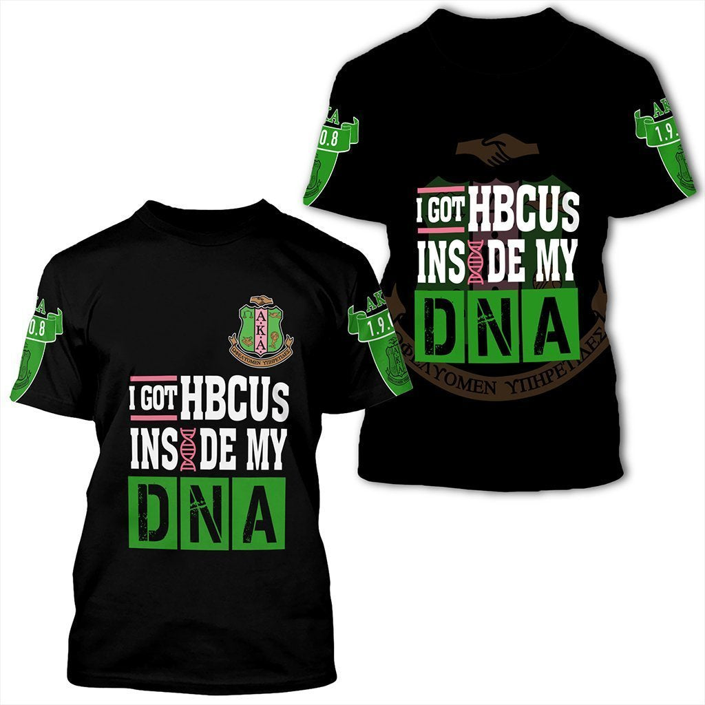 Greeklife T-Shirt – Alpha Kappa Apha Hbcu Dna Greeklife T-Shirt